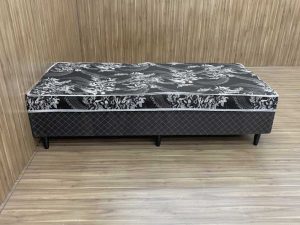 Cama Box Solteiro Black Bello 188x88x47