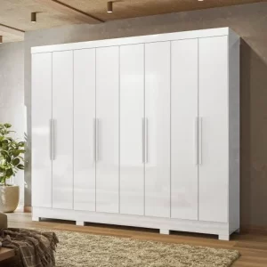 Roupeiro Diplomata Branco - Moval