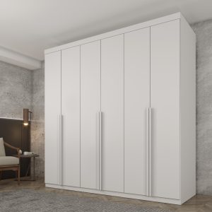 Roupeiro Andorra.Joinville 6P4G Branco Neve TCIL