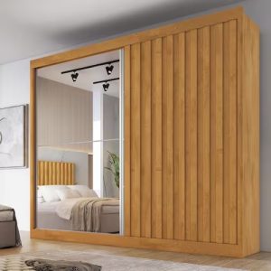 Guarda-Roupa 2 Portas Atlanta 2,06 m Peroba – MÓVEIS EUROPA