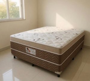 Cama Box Casal Conjugado Matelassê D33 – OrtoBello