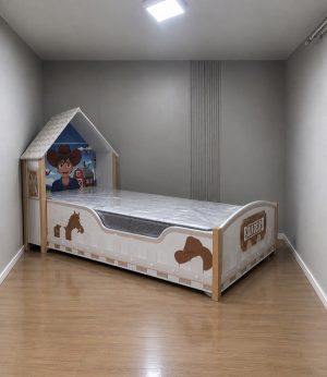 Cama Infantil Boiadeiro 90 Branco Gelius