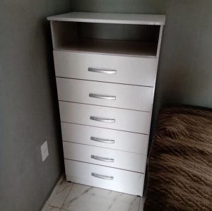 Cômoda Buzios 6 Gavetas Branco - Prímicia