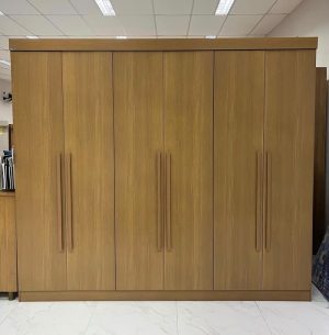 Roupeiro Da Vinci Plus 6 portas 6 Gavetas Cinamomo 100% Larg. 2.75m D' Doro