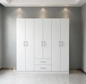 Guarda-Roupa 6 Portas Jamaica - Branco