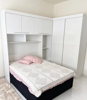 Roupeiro Modulado Branco Florença - Moval