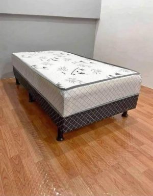 Cama Box Monaco Solteiro Ortopédica 88x188x50cm