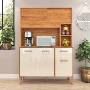 Kit Cozinha Pérola C212 1.20 m Cinamono/Off White – FELLICCI